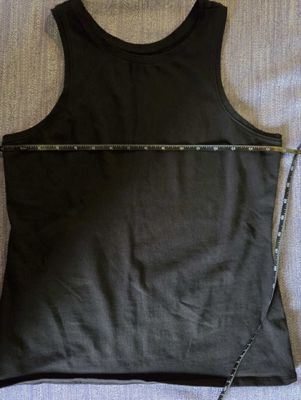 Nic And Zore Black Tank Top Ss. Med